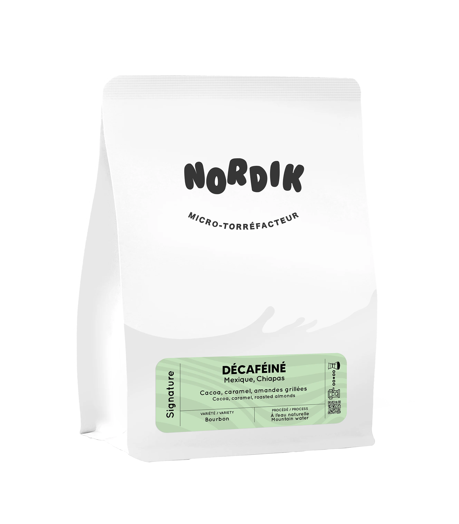 Décaféiné à l'eau naturelle, Mexique