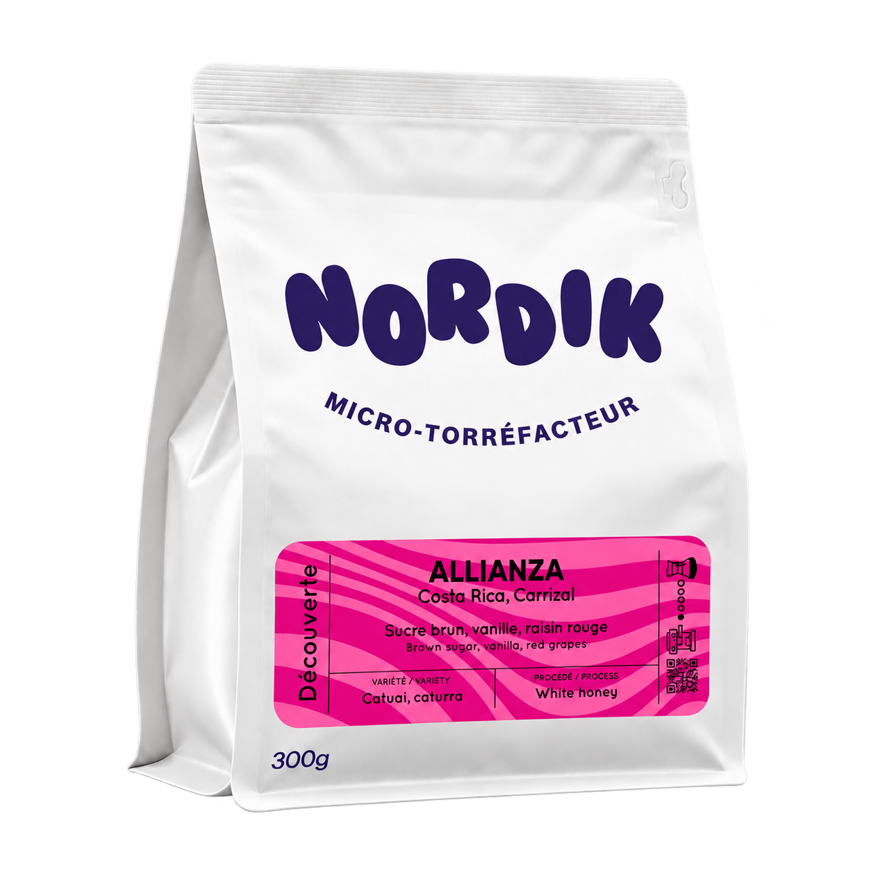 Sac de café Nordik Allianza, 300 g